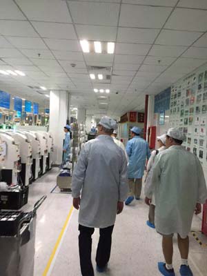 客戶驗廠|深圳市贏信通信科技有限公司