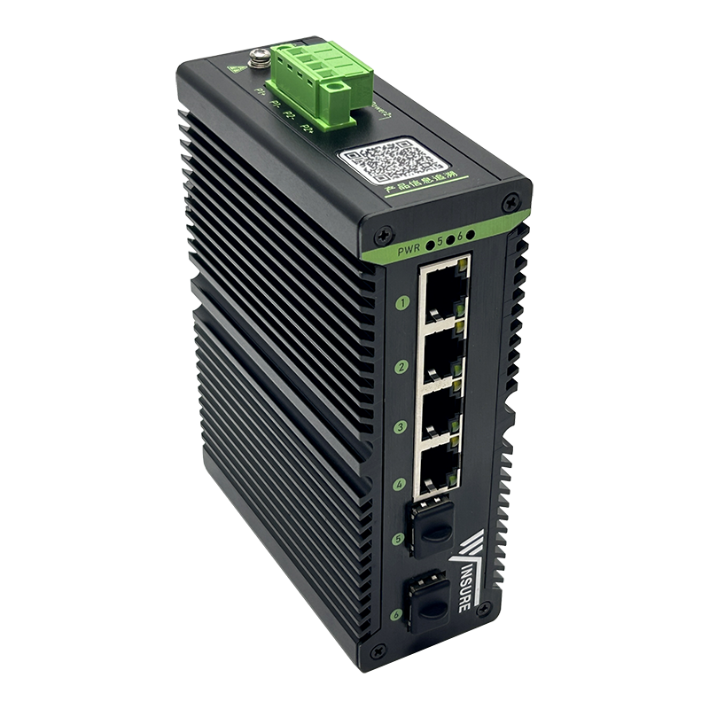 wsCom1005系列二光四電工業(yè)級(jí)交換機(jī)