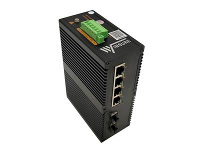 wsCom1005G系列二光四電管理型工業(yè)級(jí)光纖收發(fā)器