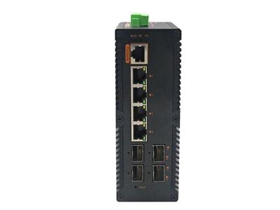 wsCom1005G系列四光四電管理型工業(yè)級(jí)光纖收發(fā)器