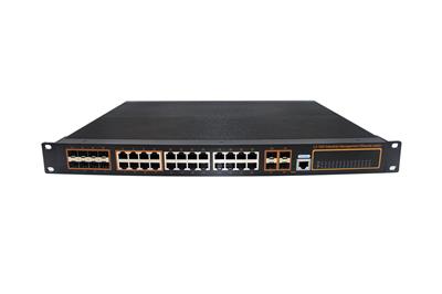 wsCom6028G系列千兆8光+4個(gè)萬兆SFP+千兆24電+萬兆網(wǎng)管型工業(yè)級(jí)交換機(jī)